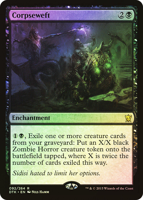 Corpseweft\nDragons of Tarkir\nSingle\nMagic The Gathering