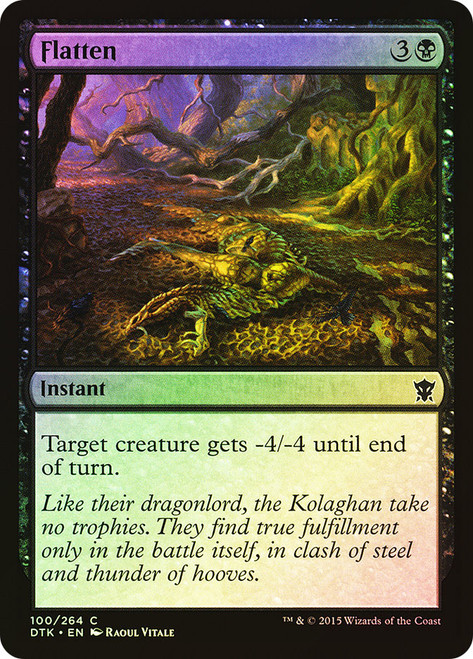 Flatten\nDragons of Tarkir\nSingle\nMagic The Gathering