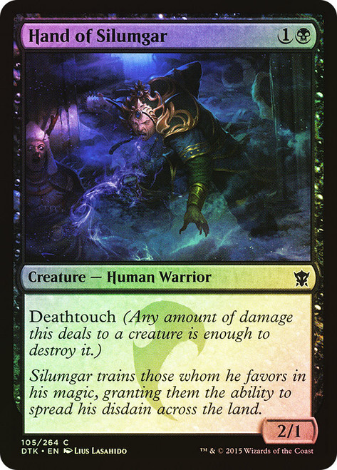 Hand of Silumgar\nDragons of Tarkir\nSingle\nMagic The Gathering