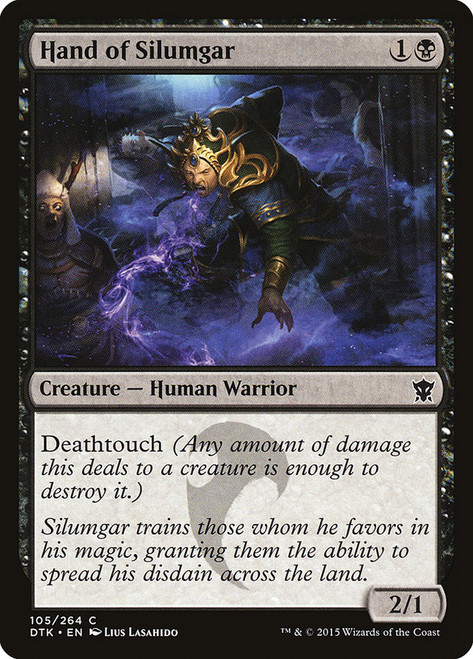 Hand of Silumgar\nDragons of Tarkir\nSingle\nMagic The Gathering