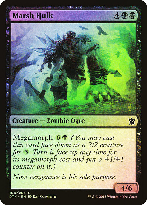 Marsh Hulk\nDragons of Tarkir\nSingle\nMagic The Gathering