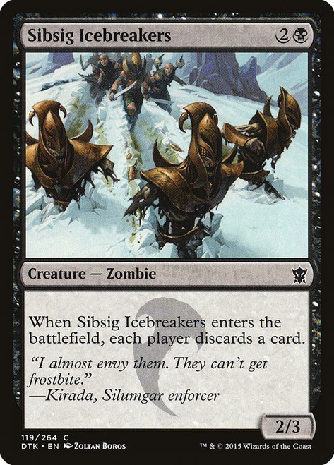 Sibsig Icebreakers\nDragons of Tarkir\nSingle\nMagic The Gathering