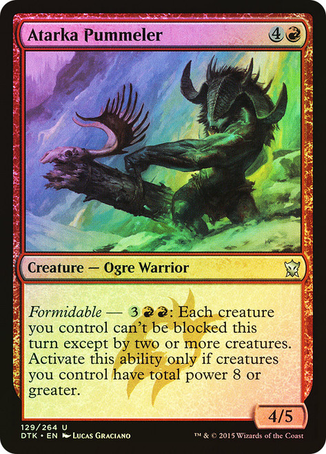 Atarka Pummeler\nDragons of Tarkir\nSingle\nMagic The Gathering