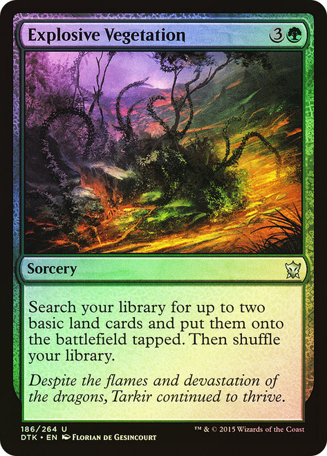 Explosive Vegetation | Dragons of Tarkir | Star City Games
