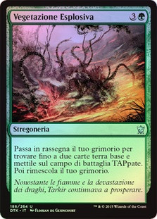 Explosive Vegetation
Dragons of Tarkir (Foil) - Italian
Single
Magic The Gathering