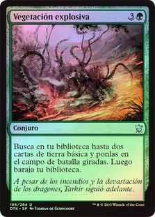 Explosive Vegetation
Dragons of Tarkir (Foil) - Spanish
Single
Magic The Gathering
