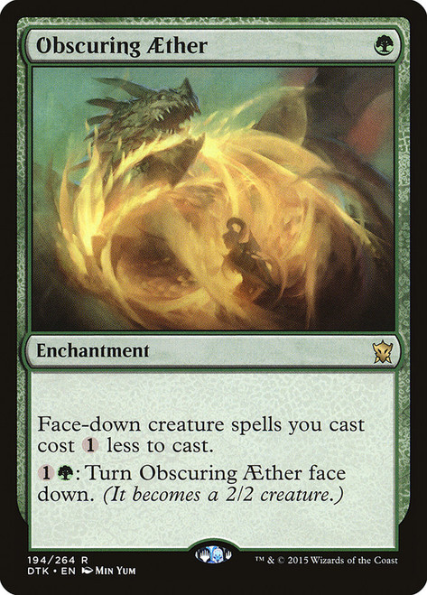 Obscuring Aether\nDragons of Tarkir\nSingle\nMagic The Gathering