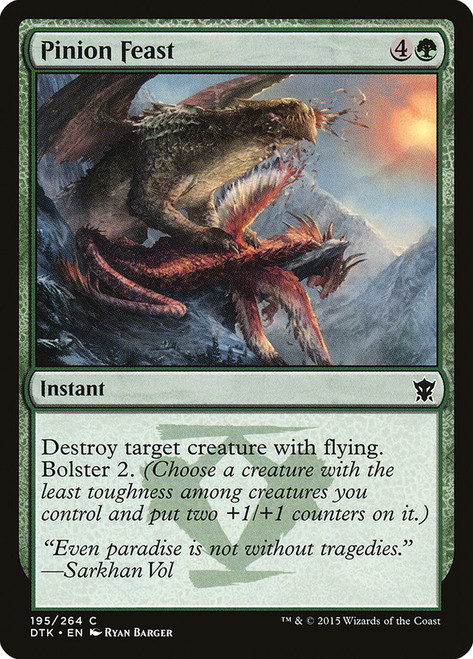 Pinion Feast\nDragons of Tarkir\nSingle\nMagic The Gathering
