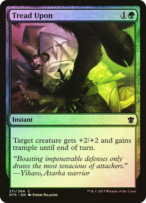 Tread Upon\nDragons of Tarkir\nSingle\nMagic The Gathering
