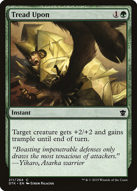 Tread Upon\nDragons of Tarkir\nSingle\nMagic The Gathering