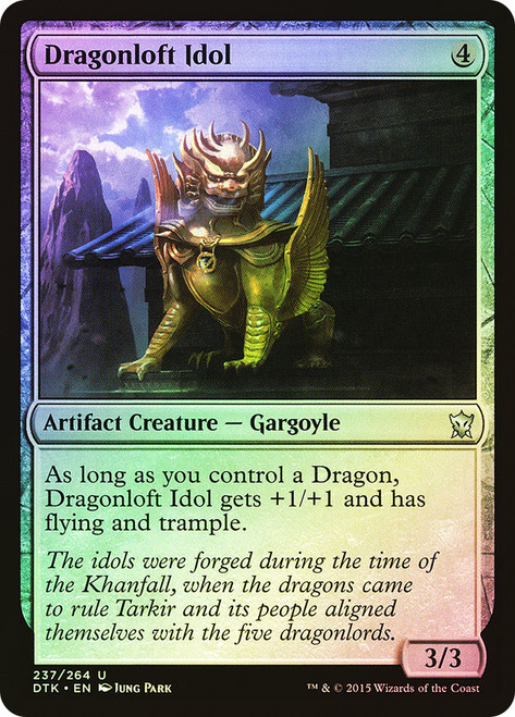 Dragonloft Idol\nDragons of Tarkir\nSingle\nMagic The Gathering