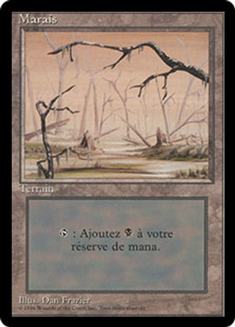 Swamp (A) (BB)
3rd Edition BB - French
Single
Magic The Gathering