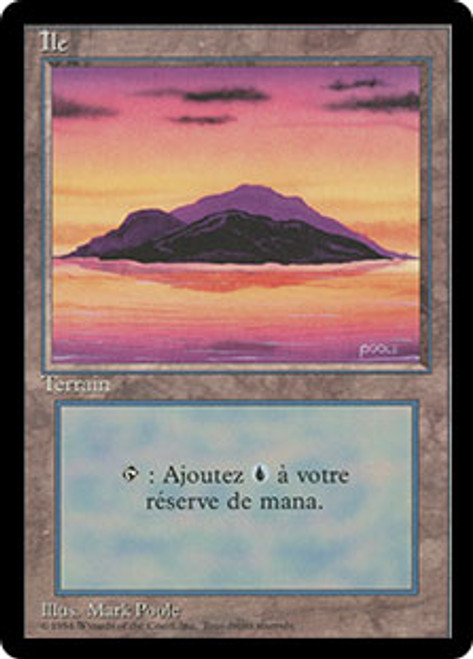 Island (B) (BB) | 3rd Edition - Black Border - French | Star City Games