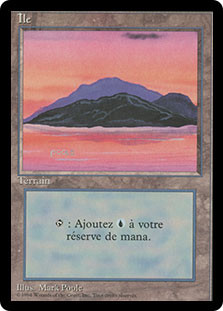 Island (C) (BB)
3rd Edition BB - French
Single
Magic The Gathering