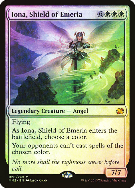 Iona, Shield of Emeria\nModern Masters: 2015 Edition\nSingle\nMagic The Gathering