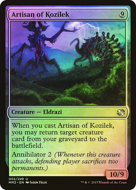 Artisan of Kozilek\nModern Masters: 2015 Edition\nSingle\nMagic The Gathering