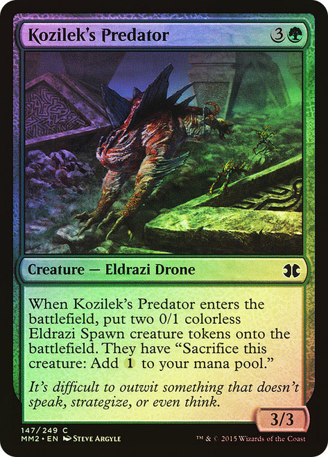 Kozilek's Predator\nModern Masters: 2015 Edition\nSingle\nMagic The Gathering