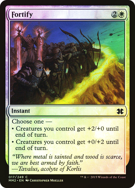 Fortify\nModern Masters: 2015 Edition\nSingle\nMagic The Gathering