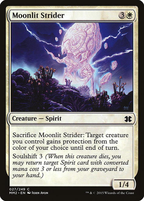 Moonlit Strider\nModern Masters: 2015 Edition\nSingle\nMagic The Gathering