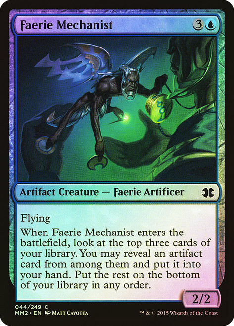 Faerie Mechanist\nModern Masters: 2015 Edition\nSingle\nMagic The Gathering