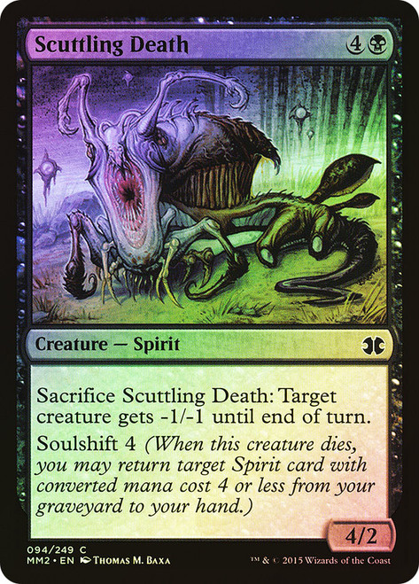 Scuttling Death\nModern Masters: 2015 Edition\nSingle\nMagic The Gathering