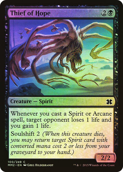 Thief of Hope\nModern Masters: 2015 Edition\nSingle\nMagic The Gathering