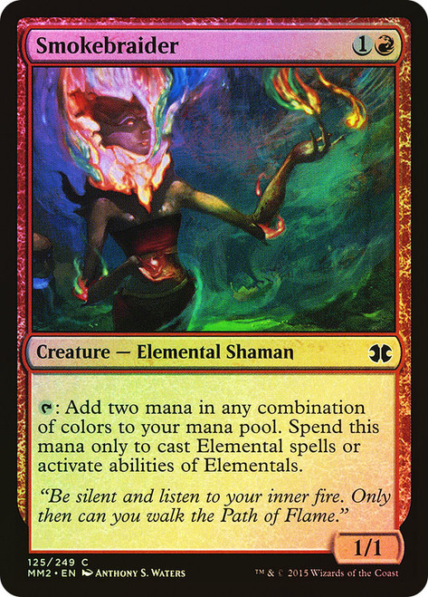 Smokebraider\nModern Masters: 2015 Edition\nSingle\nMagic The Gathering