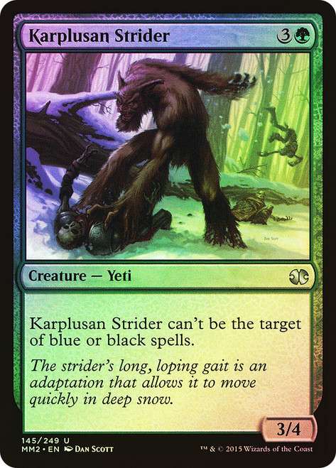 Karplusan Strider\nModern Masters: 2015 Edition\nSingle\nMagic The Gathering