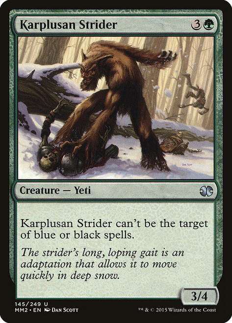 Karplusan Strider\nModern Masters: 2015 Edition\nSingle\nMagic The Gathering