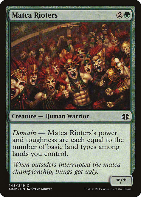 Matca Rioters\nModern Masters: 2015 Edition\nSingle\nMagic The Gathering