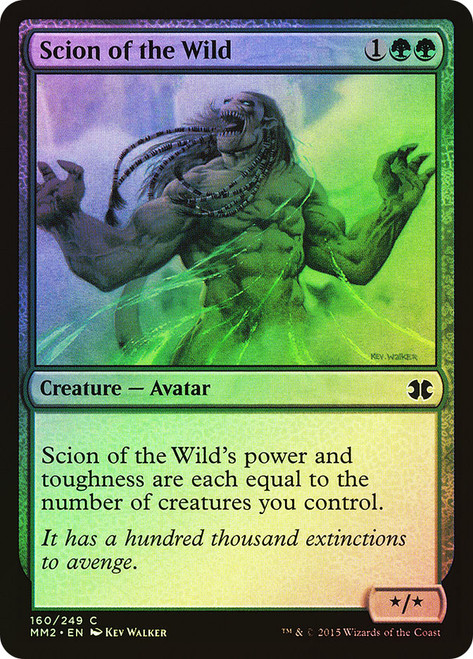 Scion of the Wild\nModern Masters: 2015 Edition\nSingle\nMagic The Gathering