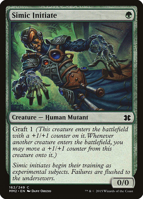 Simic Initiate\nModern Masters: 2015 Edition\nSingle\nMagic The Gathering