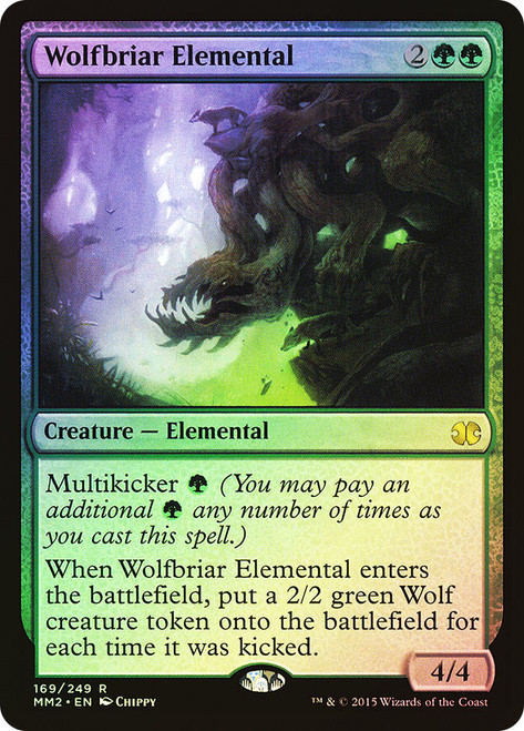 Wolfbriar Elemental\nModern Masters: 2015 Edition\nSingle\nMagic The Gathering