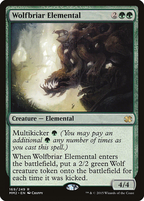 Wolfbriar Elemental\nModern Masters: 2015 Edition\nSingle\nMagic The Gathering