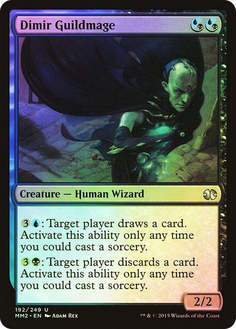Dimir Guildmage\nModern Masters: 2015 Edition\nSingle\nMagic The Gathering