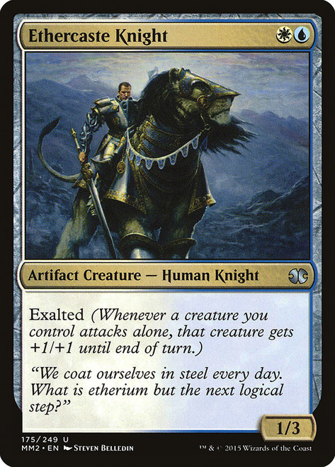 Ethercaste Knight\nModern Masters: 2015 Edition\nSingle\nMagic The Gathering