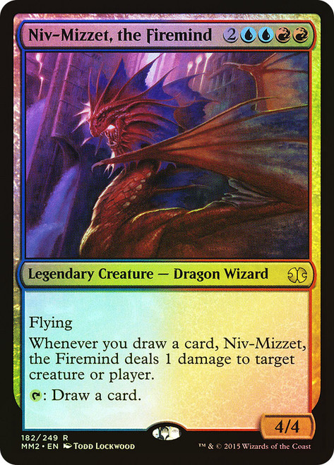 Niv-Mizzet, the Firemind (30th Anniversary) | Promo: Date Stamped 