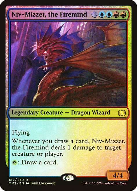 Niv-Mizzet, the Firemind\nModern Masters: 2015 Edition\nSingle\nMagic The Gathering