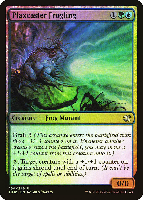 Plaxcaster Frogling\nModern Masters: 2015 Edition\nSingle\nMagic The Gathering