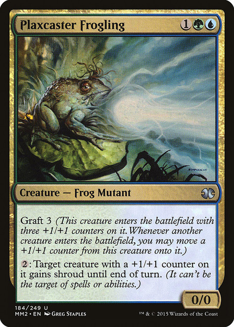 Plaxcaster Frogling\nModern Masters: 2015 Edition\nSingle\nMagic The Gathering