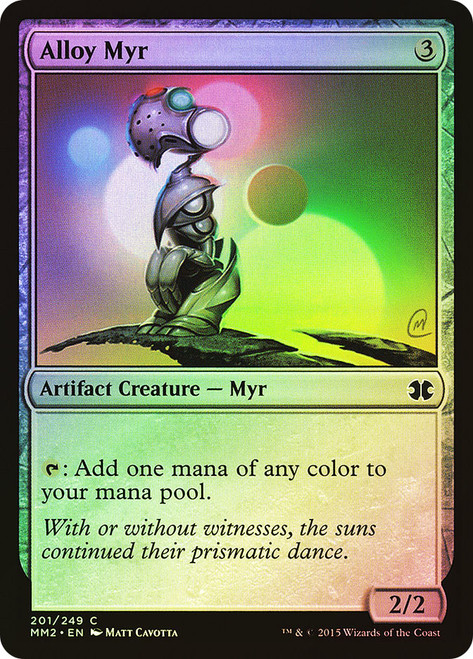 Alloy Myr\nModern Masters: 2015 Edition\nSingle\nMagic The Gathering
