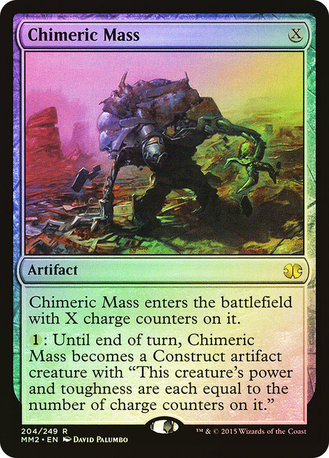 Chimeric Mass\nModern Masters: 2015 Edition\nSingle\nMagic The Gathering