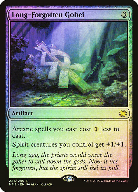 Long-Forgotten Gohei\nModern Masters: 2015 Edition\nSingle\nMagic The Gathering