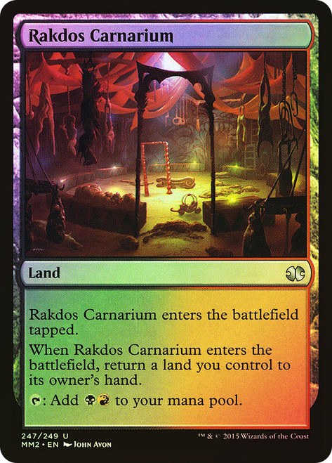Rakdos Carnarium\nModern Masters: 2015 Edition\nSingle\nMagic The Gathering