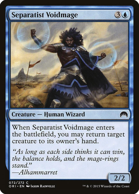 Separatist Voidmage\nMagic Origins\nSingle\nMagic The Gathering