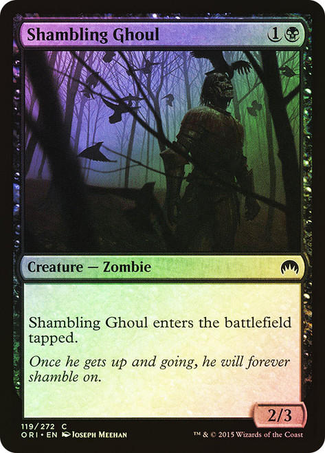 Shambling Ghoul\nMagic Origins\nSingle\nMagic The Gathering