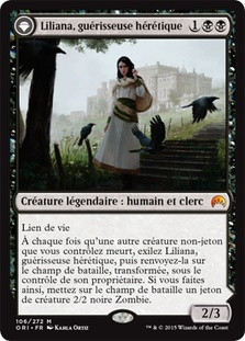 Liliana, Heretical Healer // Liliana, Defiant Necromancer
Magic Origins - French
Single
Magic The Gathering