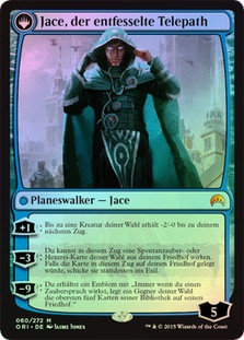 Jace, Vryn's Prodigy // Jace, Telepath Unbound | Magic Origins
