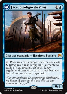 Jace, Vryn's Prodigy // Jace, Telepath Unbound | Magic Origins
