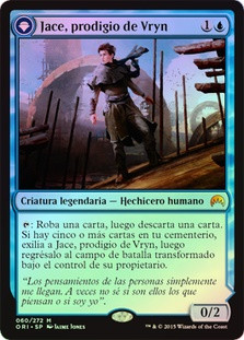 Jace, Vryn's Prodigy // Jace, Telepath Unbound
Magic Origins - Spanish
Single
Magic The Gathering